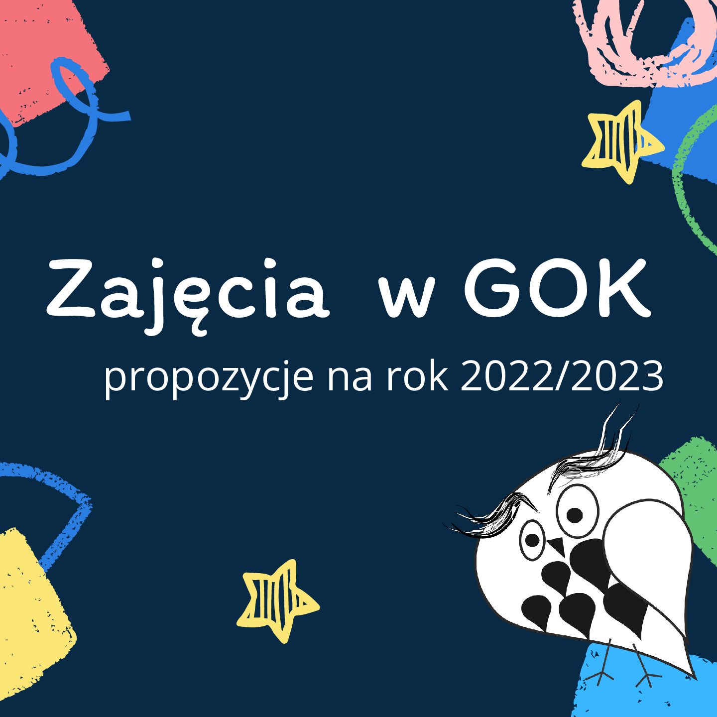 Propozycje zajęć  w GOK 2022/2023